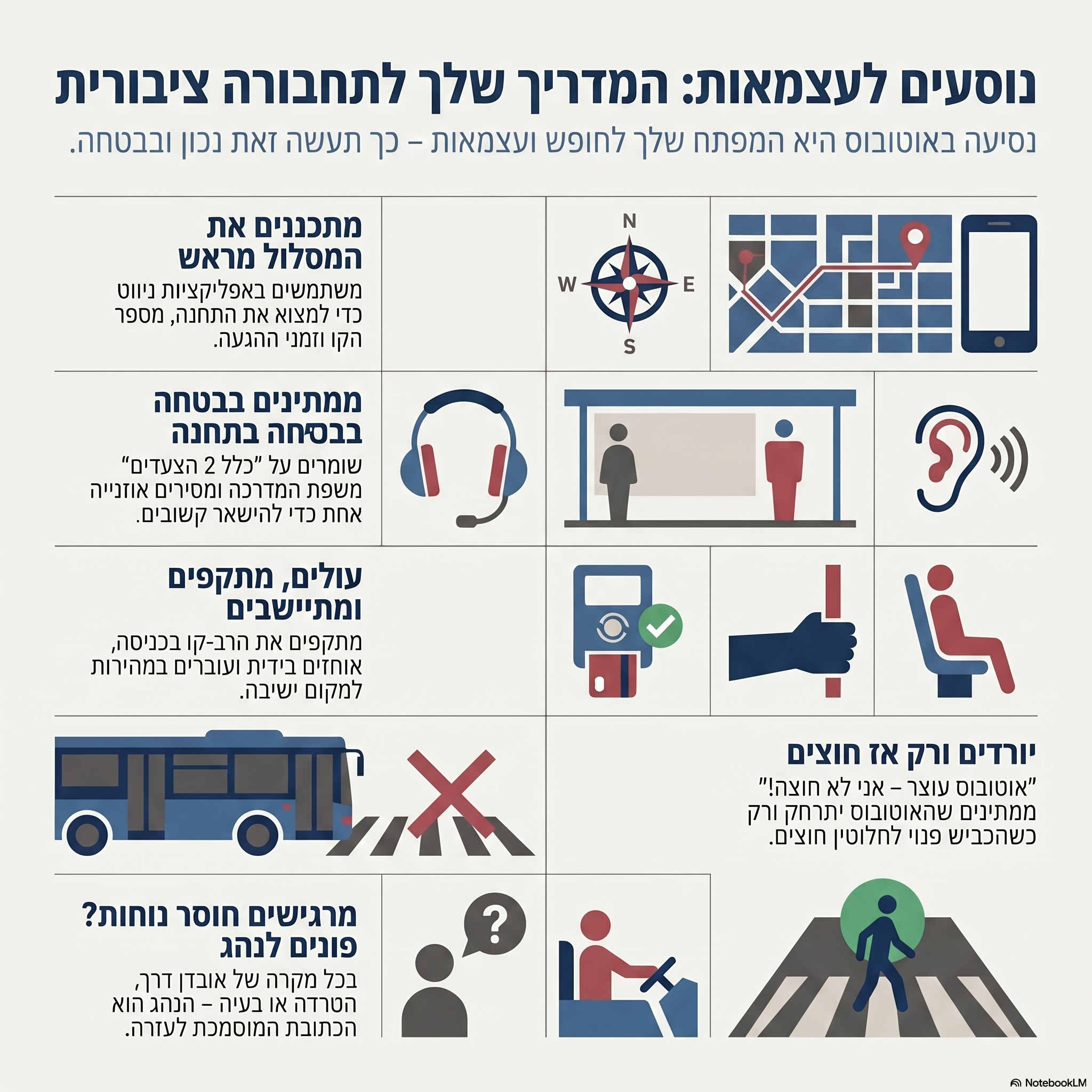 מדריך מקוצר לנסיעה בתחצ